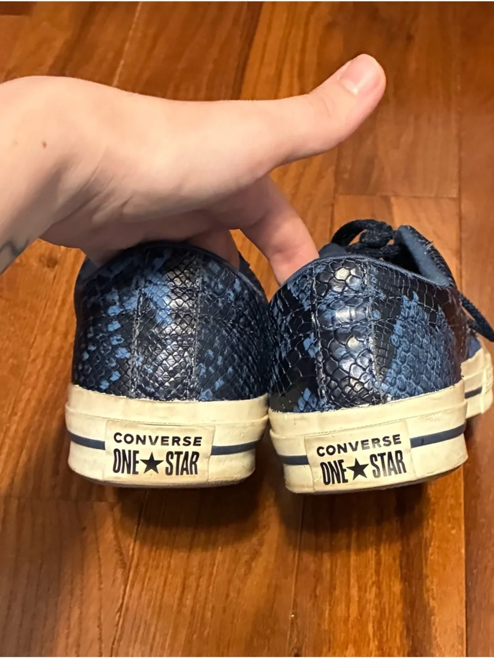Converse Sneakers with Yellow star Accent - Picture 3 of 5